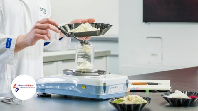 Screening powdered food supplements