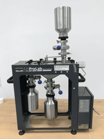 Making Scanner Powder Powder recovery in the medical additive manufacturing