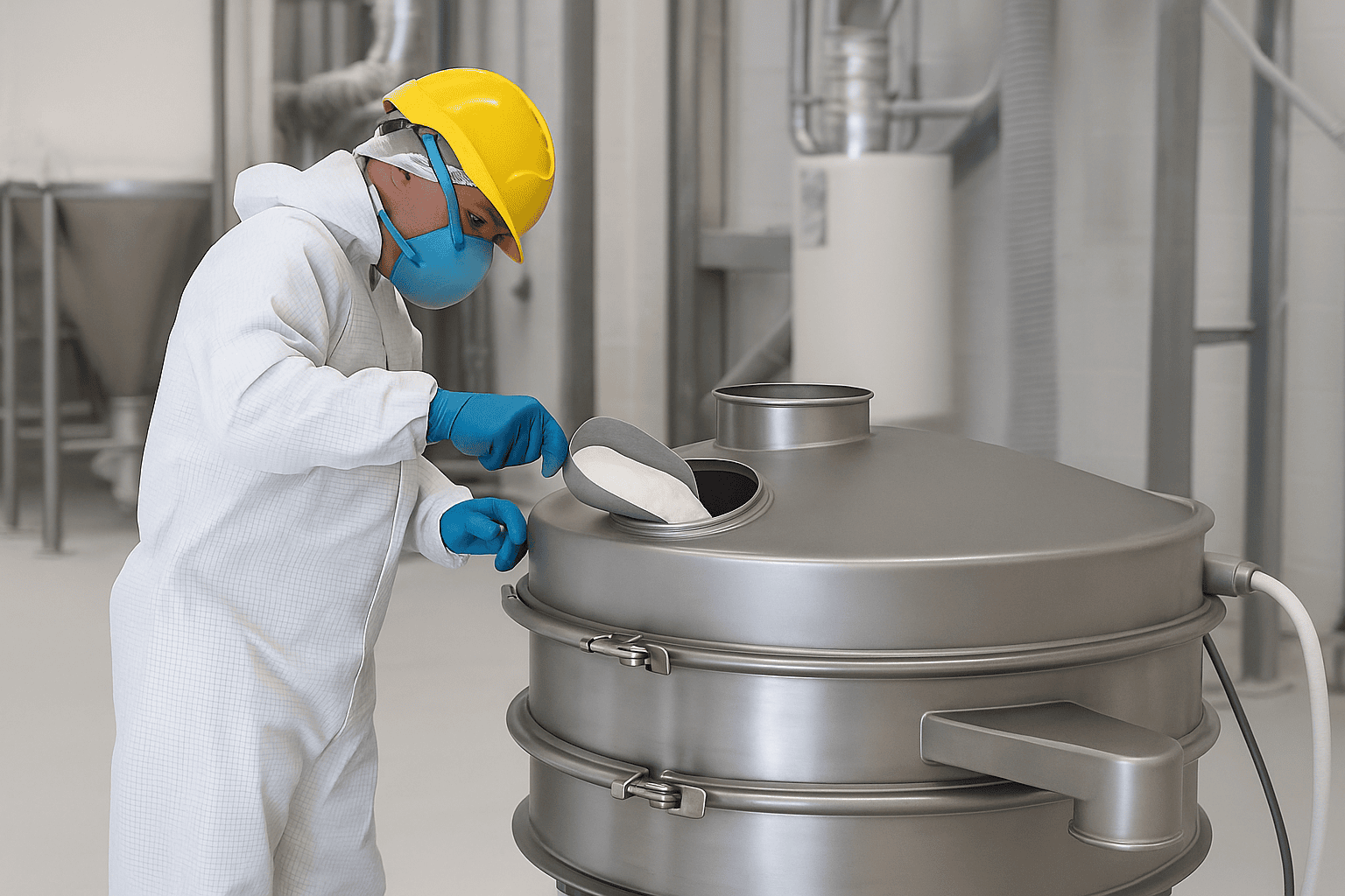 Soluciones de tamizado y filtración con certificación ATEX para la industria de los recubrimientos