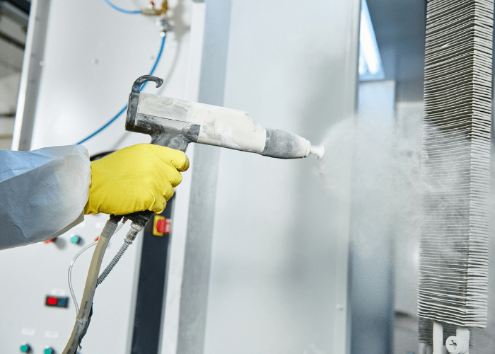 screening powder coatings