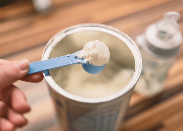 screening milk powder