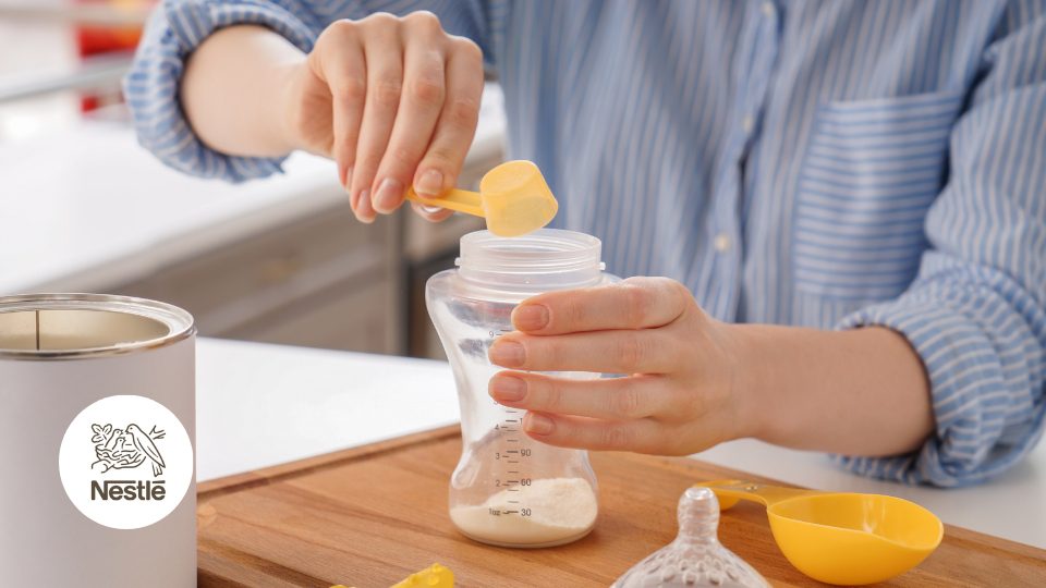 screening milk powder at nestle