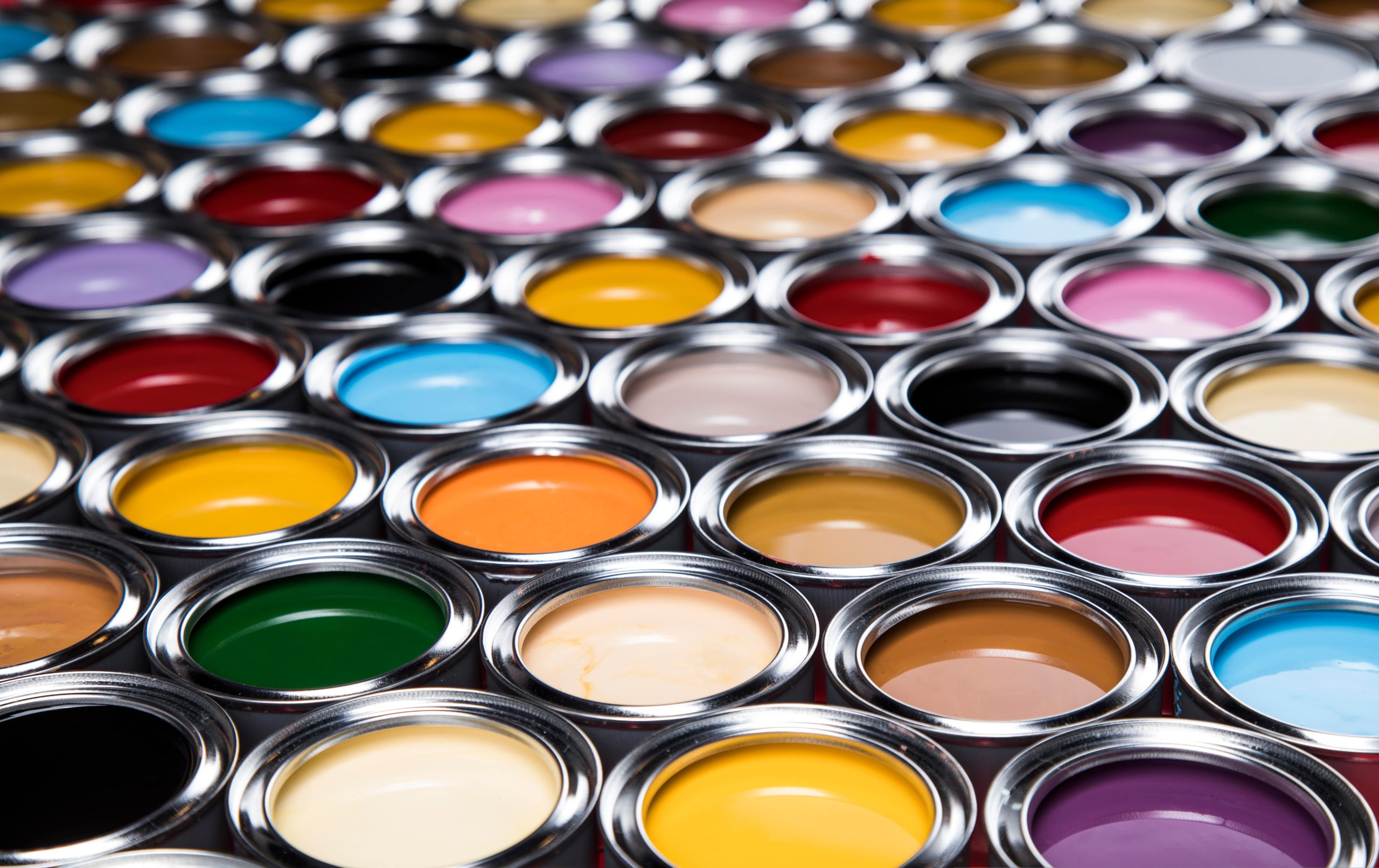 Filtration systems for liquid paint