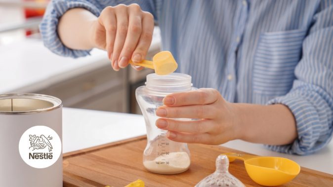 screening milk powder at nestle