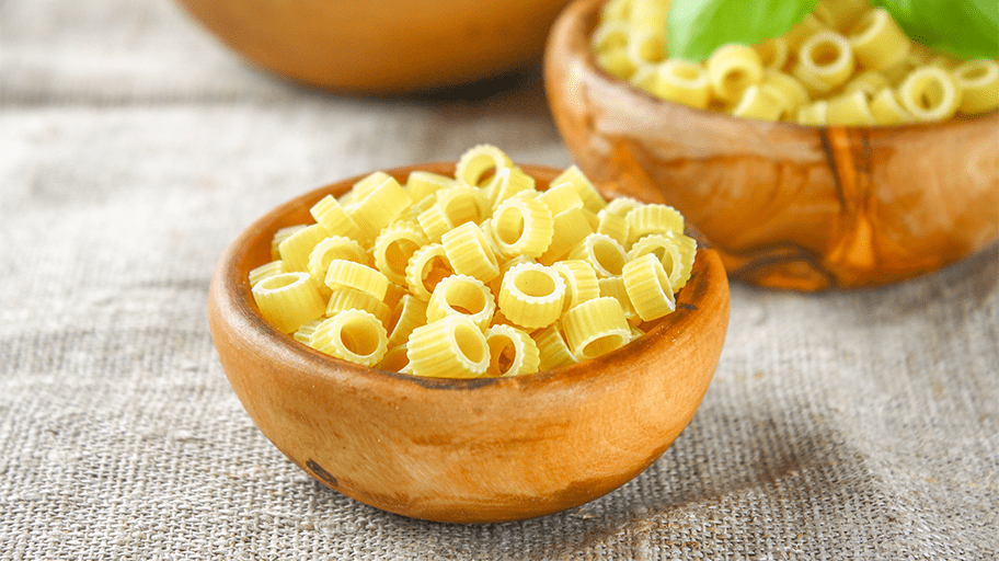 Separating Dried Pasta Rings