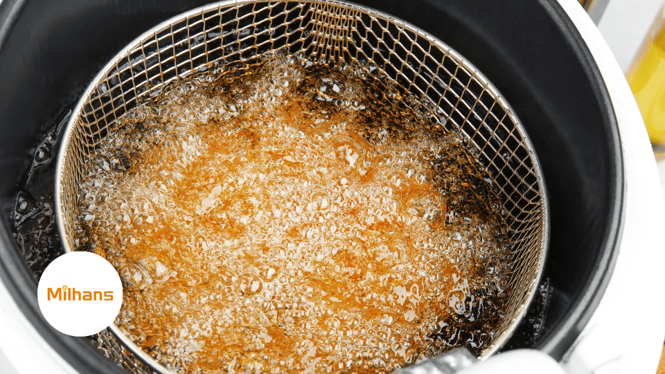 filtering waste vegetable oil