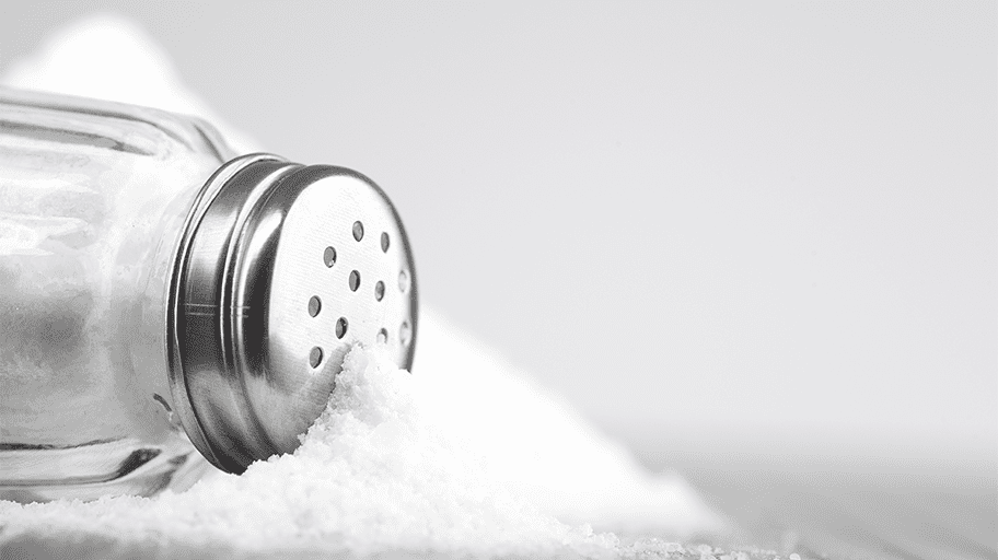Screening salt from bulk bags