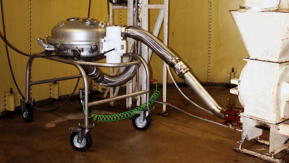 Blow Thru Sieve