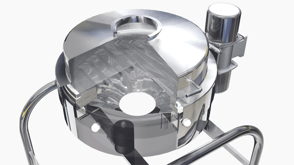 Compact Airlock Sieve
