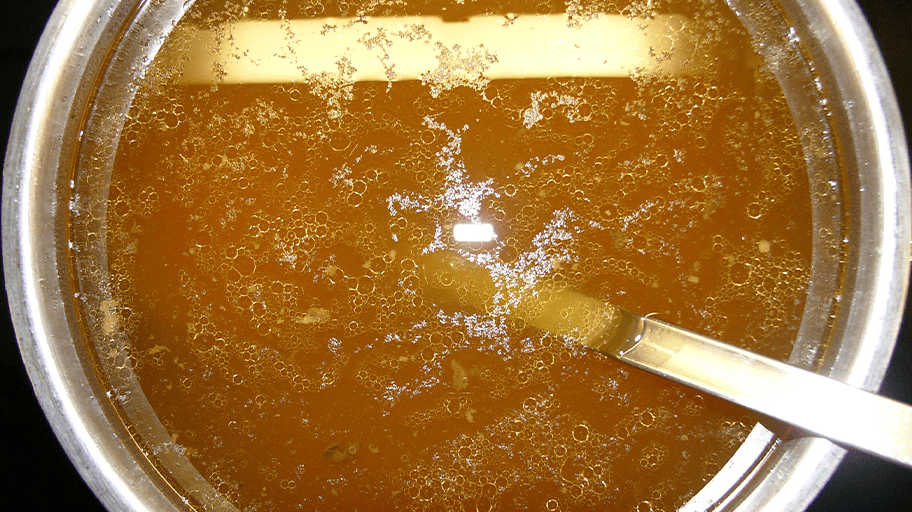 mechanical screening of fermentation slurry