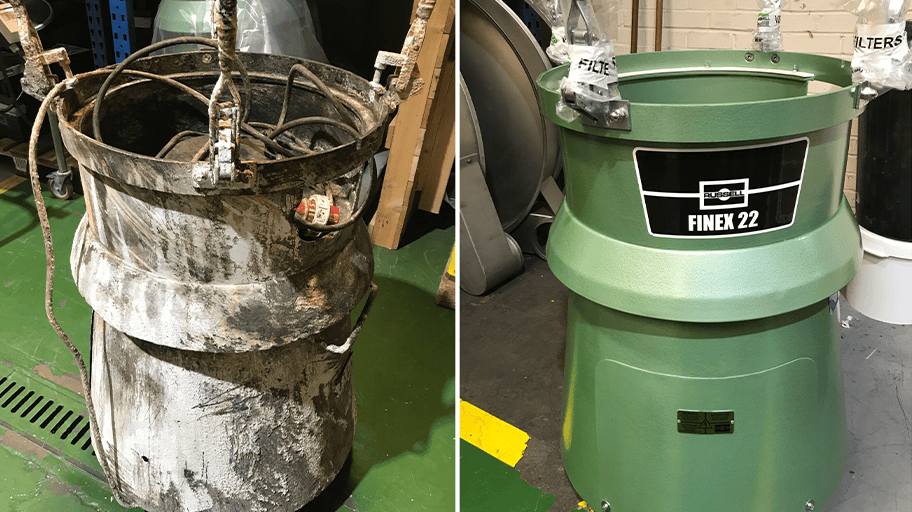 Refurbishing 30-year-old Finex 22”