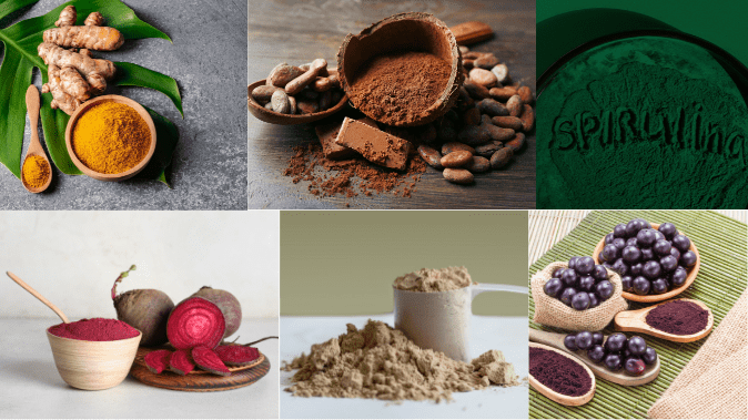 Os pós de alimentos funcionais estão revolucionando o setor de saúde e bem-estar