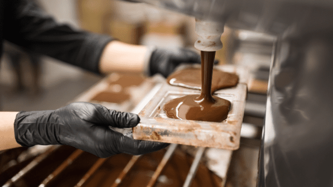 Oferecendo excelência na fabricação de chocolates