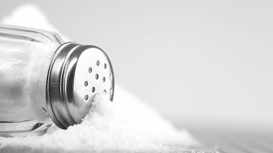 Screening salt from bulk bags